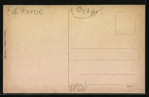 AK Insterburg, Partie am Schlossteich