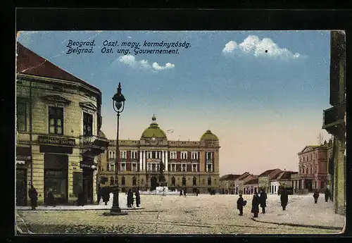AK Belgrad, Ost. ung. Gouvernement