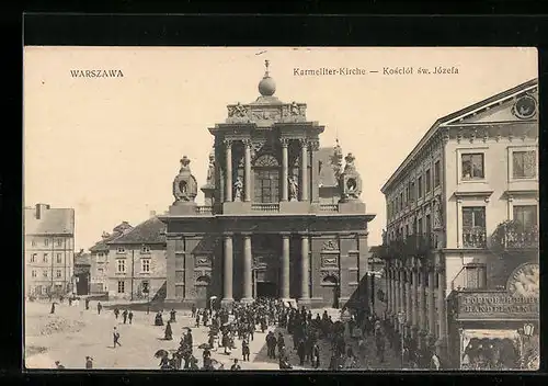 AK Warszawa, Karmeliter-Kirche