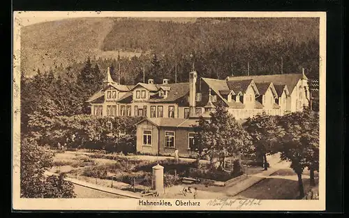 AK Hahnenklee /Oberharz, Hotel Deutsches Haus