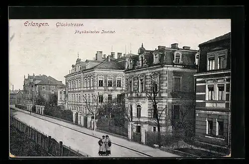 AK Erlangen, Physikalisches Institut in der Glückstrasse