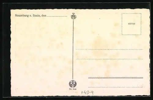 AK Naumburg a. Saale, Festplatz zum Kirschfest, Volksfest