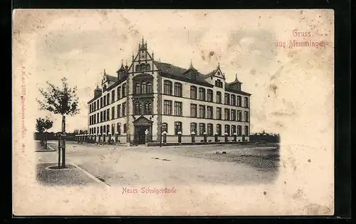 AK Memmingen, Neues Schulgebäude