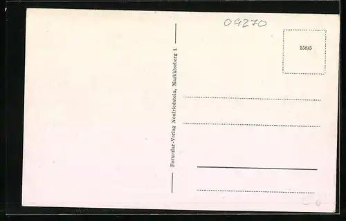 AK Hohenstein-Ernstthal, Bethlehemstift und Frauengenesungsheim im Hüttengrund, Strasse