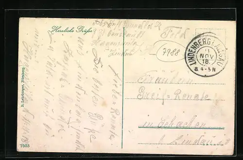 AK Wangen i. Allg., Partie am Lindauer Tor