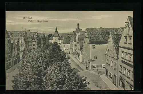 AK Weiden, Unterer Marktplatz