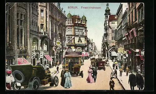 AK Berlin, Friedrichstrasse