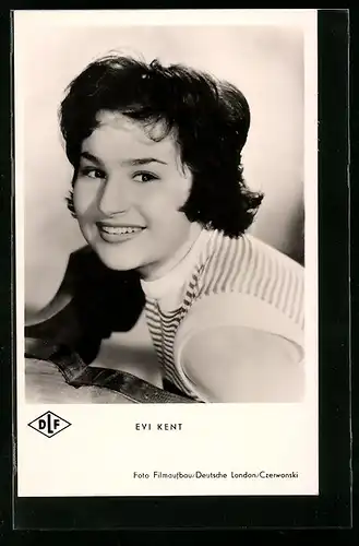 AK Schauspielerin Evi Kent, portraitiert im Film Mamitschka