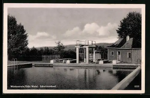 AK Winterstein im Thür. Wald, iM Schwimmbad