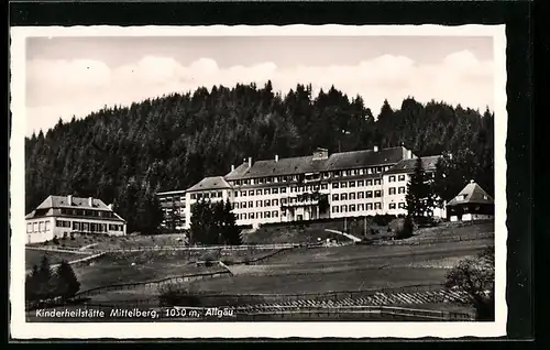 AK Mittelberg im Allgäu, Blick auf die Kinderheilstätte