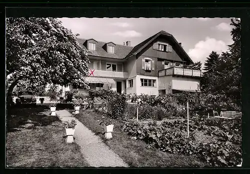 AK Nonnenhorn B., das Fremdenheim am See