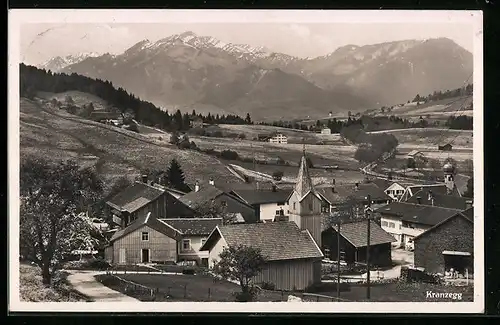 AK Kranzegg im bayr. Allgäu, Blick auf die Kapelle im Ort