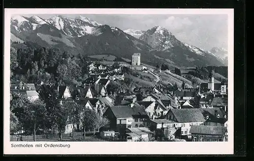 AK Sonthofen, Ortstotale mit Ordensburg