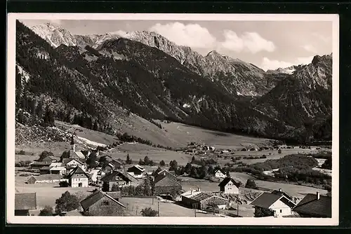 AK Hinterstein im Allgäu, Generalansicht im Tal