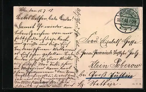 AK Berlin, das Abgeordnetenhaus in der Prinz Albrechtstrasse