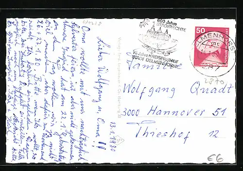 AK Delmenhorst, am Hotel Zur Post