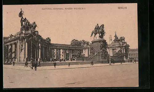 AK Berlin, National-Denkmal Kaiser Wilhelm I.