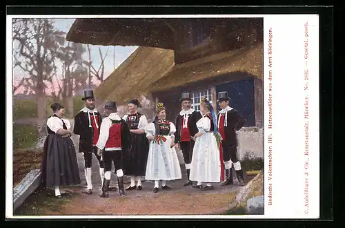 AK Junge Hotzenwälder in Schwarzwälder Tracht