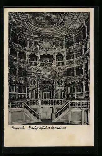 AK Bayreuth, Markgräfliches Opernhaus