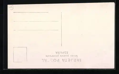 AK Granada, Danza de Gitanos, Musiker in spanischer Tracht