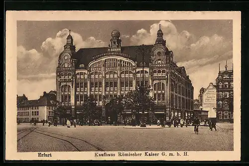 AK Erfurt, Kaufhaus Römischer Kaiser