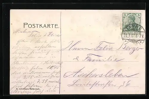 AK Tanne i. H., Blick auf den Ort