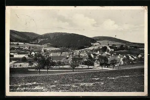 AK Imsbach, Ortsansicht mit Umland