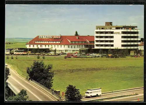 AK Ulm-Seligweiler, Hotel und Raststätte Seligweiler, Bes. Karl Schmid KG