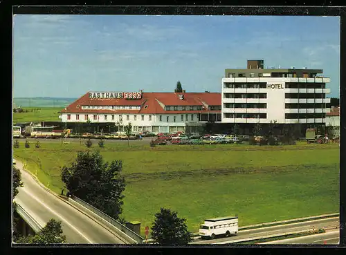AK Ulm-Seligweiler, Hotel und Raststätte Seligweiler, Bes. Karl Schmid KG