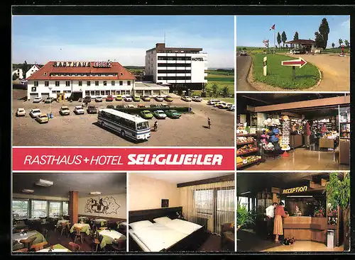 AK Ulm-Seligweiler, Hotel u. Raststätte Seligweiler, Inh. Karl Schmid KG