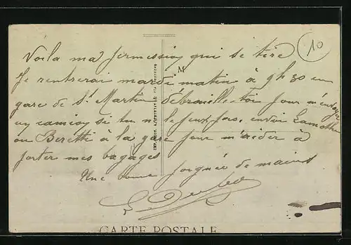 AK Saverdun, Orphelinat Protestant