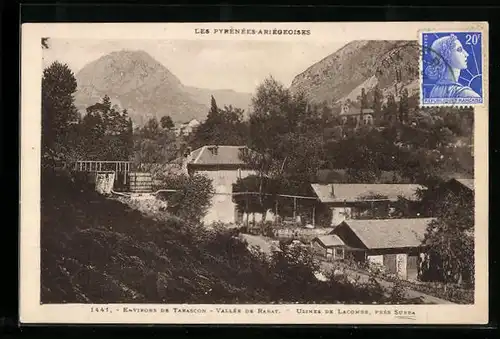 AK Surba, Usines de Lacombe, Vallée de Rabat