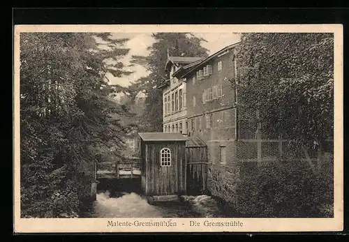 AK Malente-Gremsmühlen, Die Gremsmühle