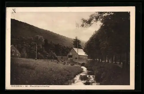 AK Siegen i. W., Bick ins Reckhammertal
