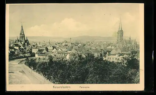 AK Kaiserslautern, Panorama der Stadt