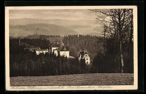AK Lüdenscheid /Westfalen, Heilstätte Hellersen, nordwestlich