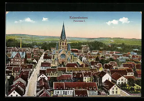 AK Kaiserslautern, Panorama der Stadt