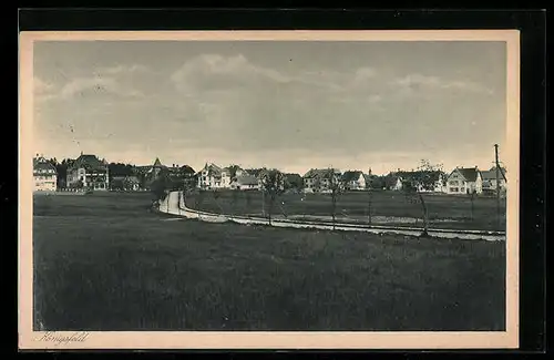 AK Königsfeld im bad. Schwarzwald, Blick auf den Ort