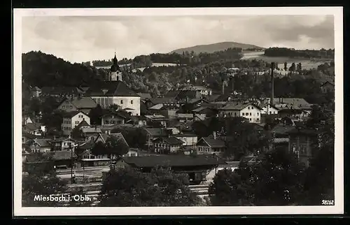 AK Miesbach i. Obb., Blick auf den Ort