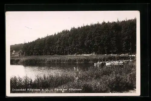 AK Kölpinsee a. U., Partie am Kölpiensee