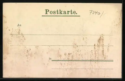 AK Geislingen a. St., Ortsansicht aus der Vogelschau