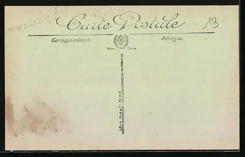 AK Scènes et Types Landais, Attelage de Mules, Maultiergespann