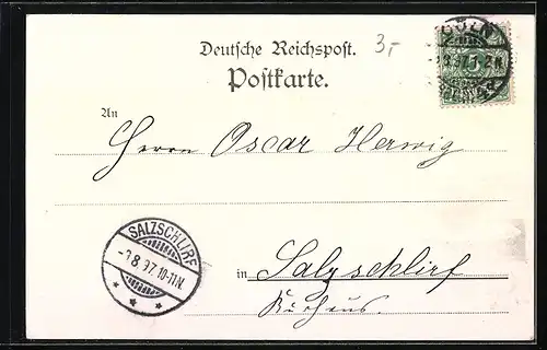 AK Köln, Denkmal Kaiser Wilhelm I