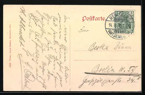 AK Reinsberg, Schloss mit Flusspartie