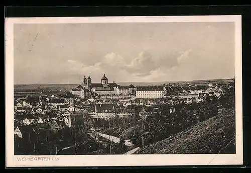 AK Weingarten i.W., Panorama