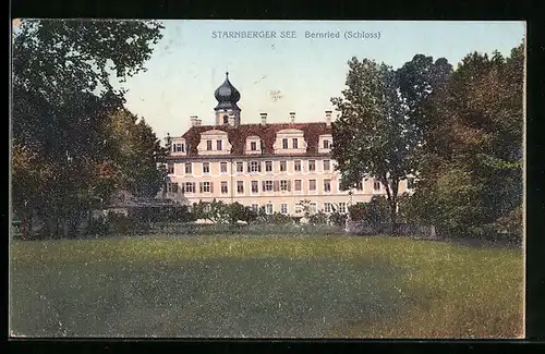 AK Bernried, Schloss am Starnberger See