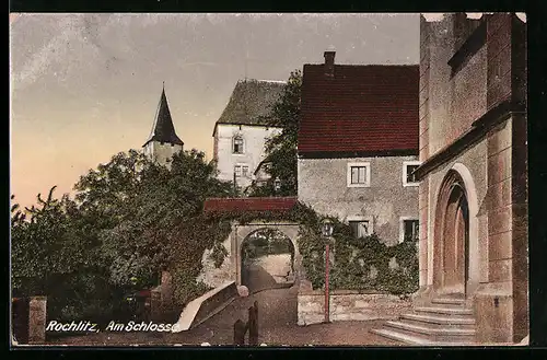 AK Rochlitz, Partie am Schloss