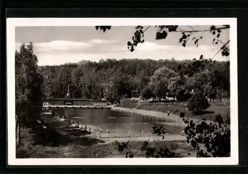 AK Bad Bibra, Städtisches Schwimmbad