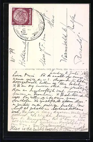 AK Ulm a. D., Partie an der Blau