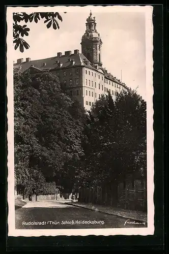 AK Rudolstadt /Thür., Schloss Heidecksburg